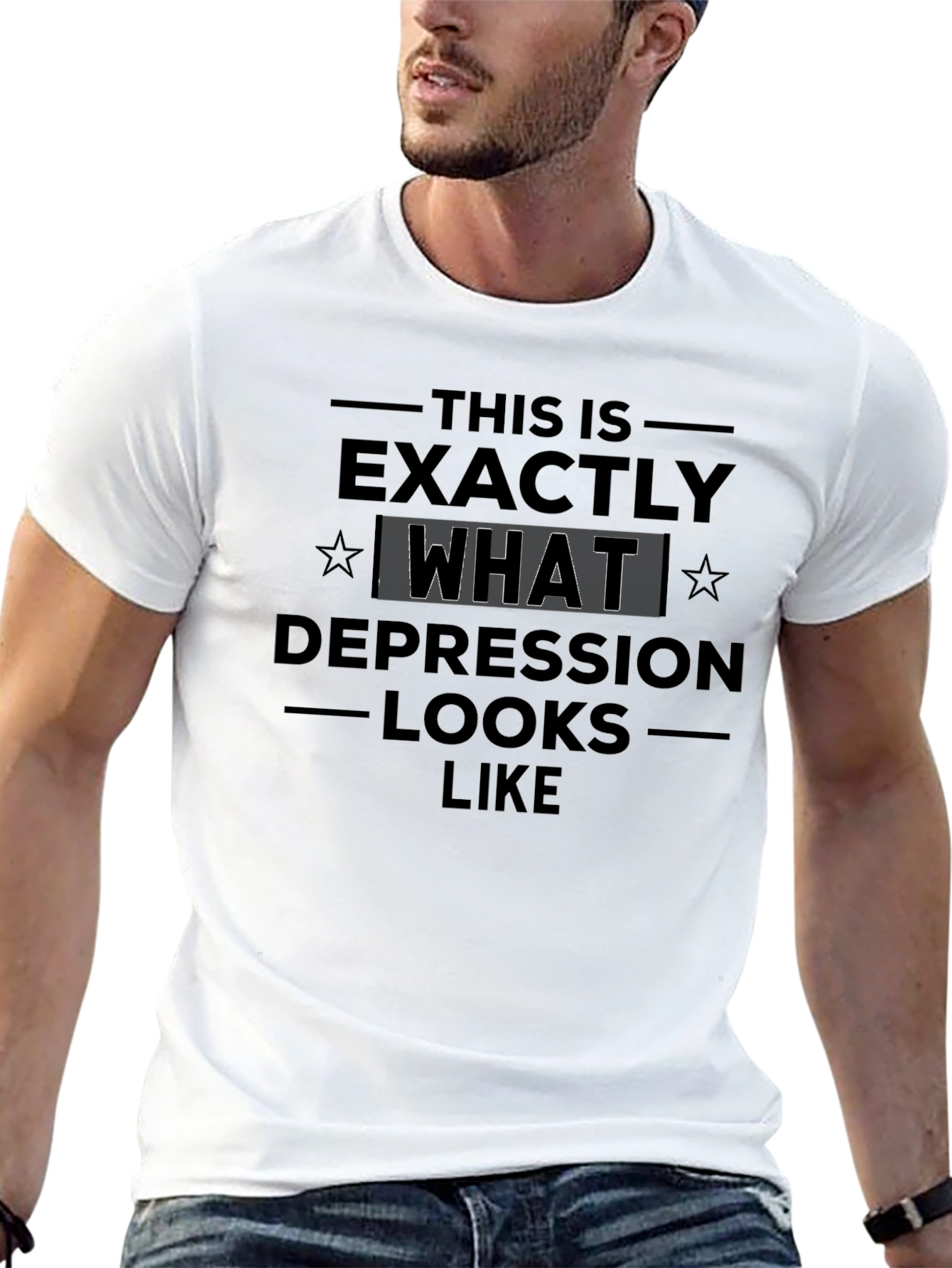 This is Exactly What Depression Looks Like T-Shirt