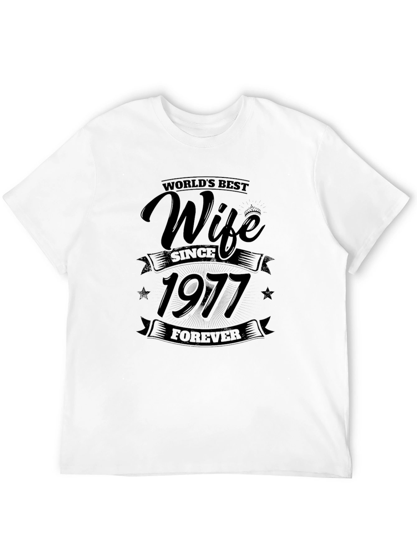 Worlds Best Wife Since 1977 T-Shirt