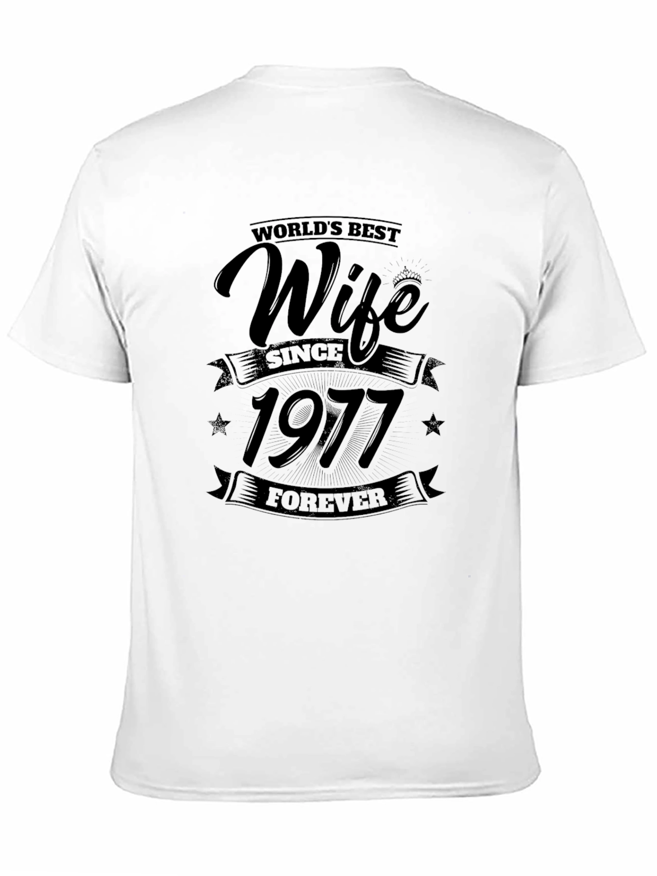 Worlds Best Wife Since 1977 T-Shirt