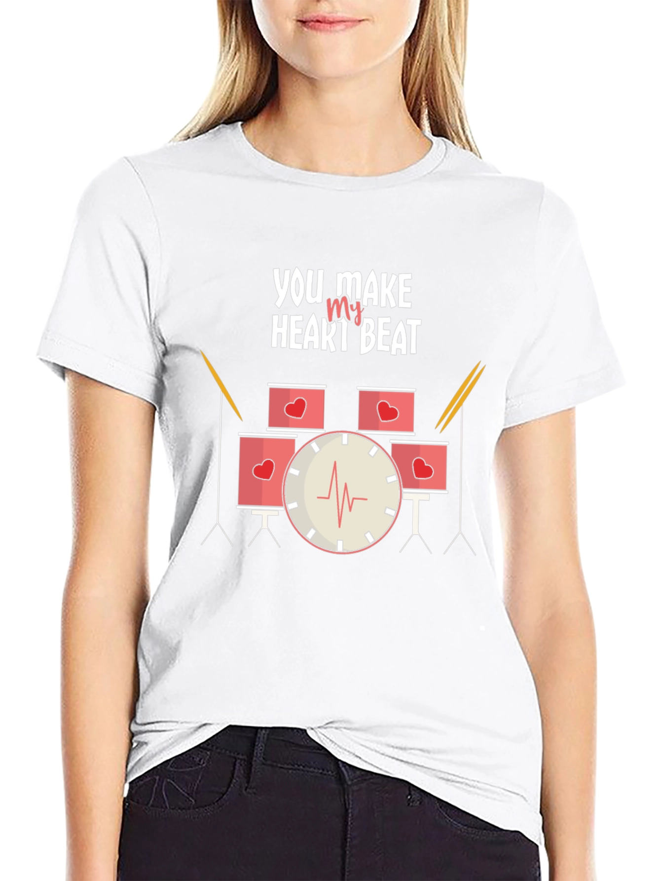 You Make My Heart Beat Drum T-Shirt
