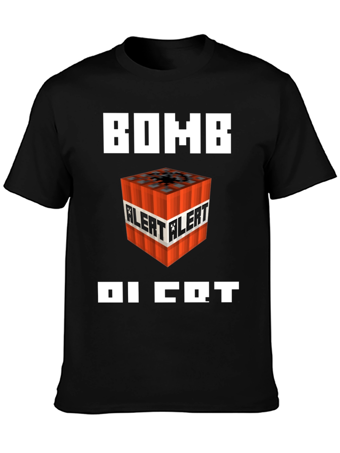 Bomb Alert Minecraft T-Shirt - Gamer Tee