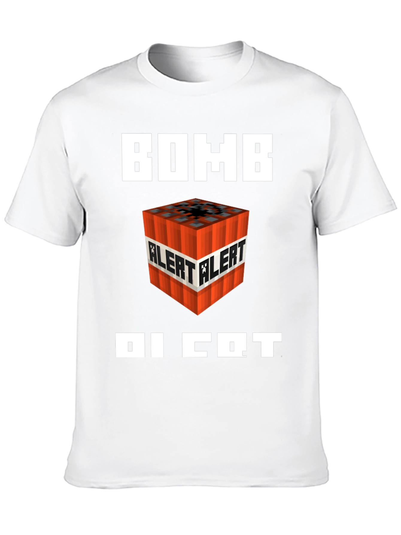 Bomb Alert Minecraft T-Shirt - Gamer Tee