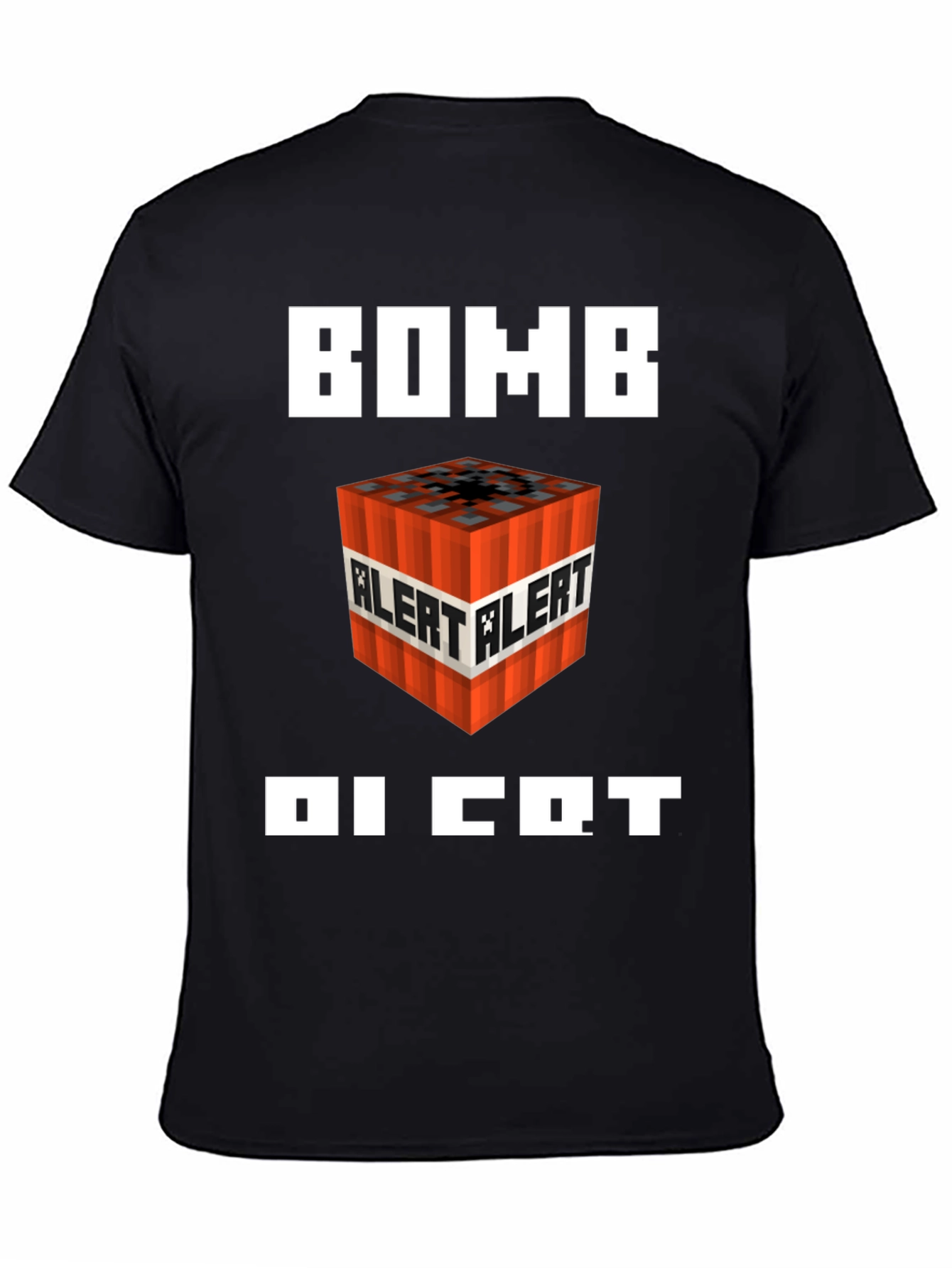 Bomb Alert Minecraft T-Shirt - Gamer Tee