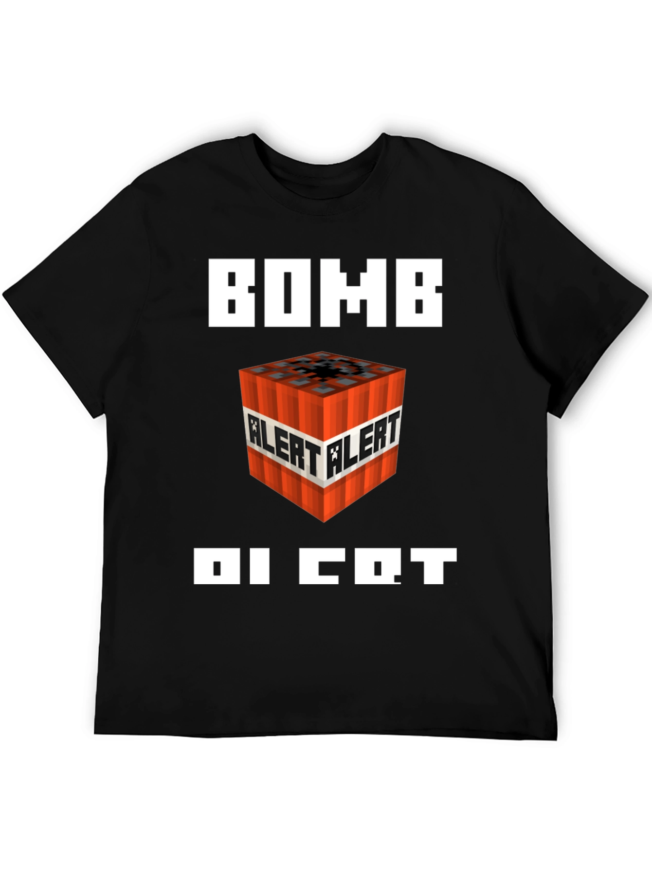 Bomb Alert Minecraft T-Shirt - Gamer Tee