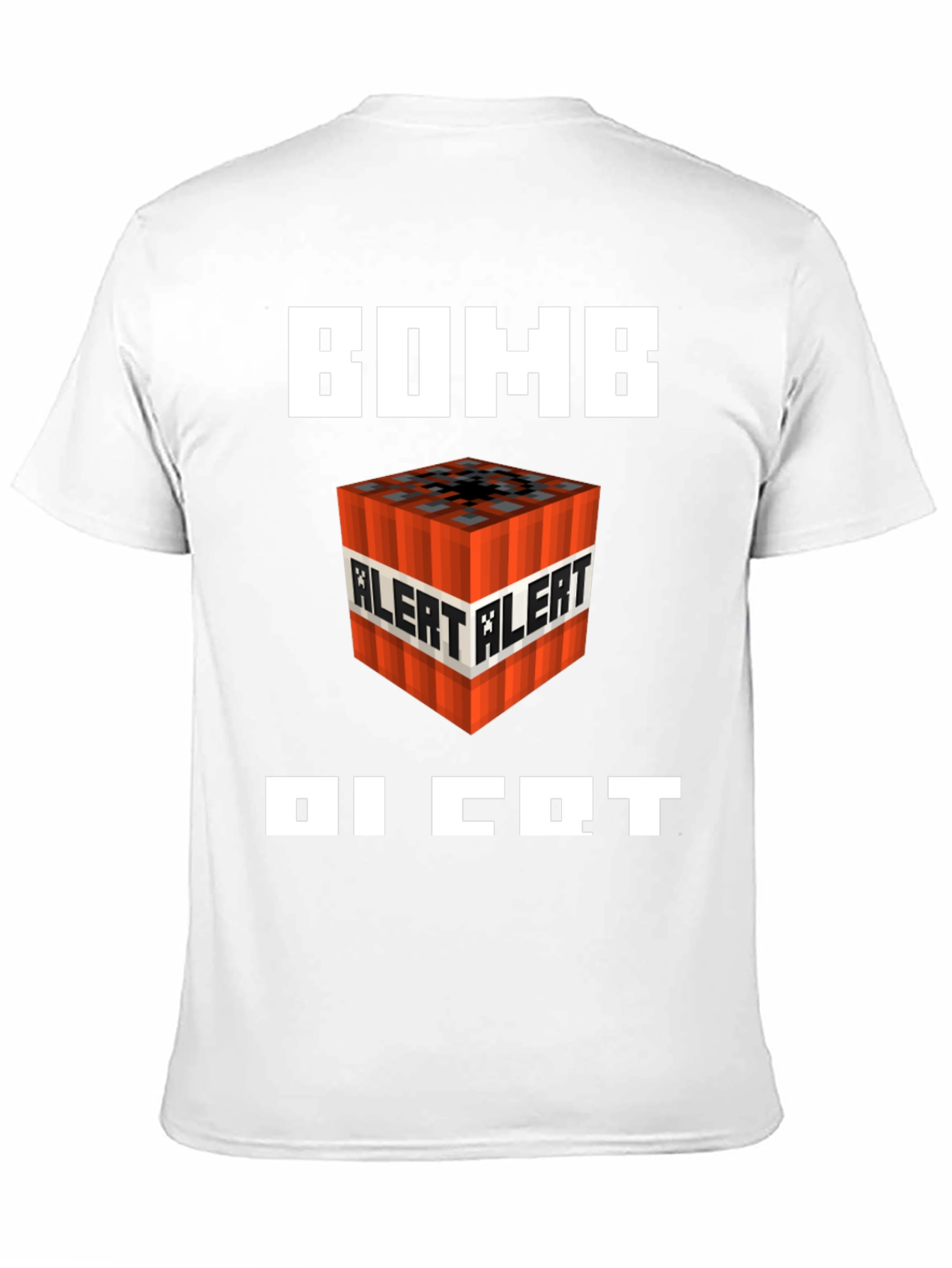 Bomb Alert Minecraft T-Shirt - Gamer Tee
