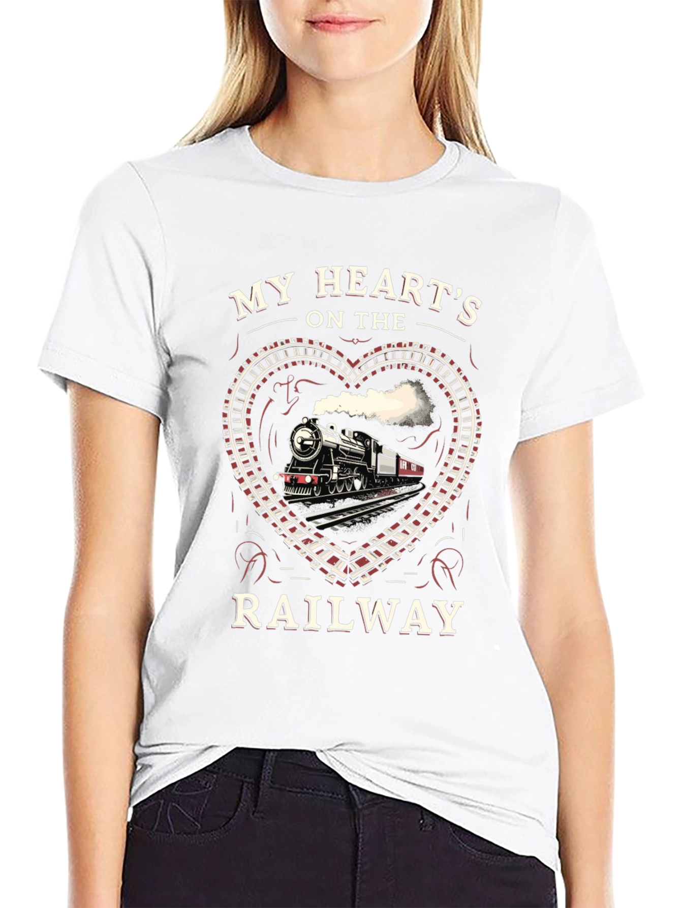 My Hearts On The Railway T-Shirt