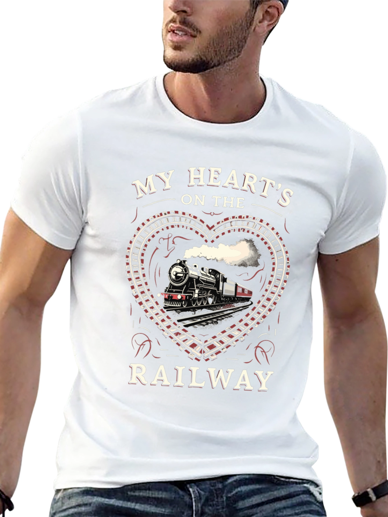 My Hearts On The Railway T-Shirt