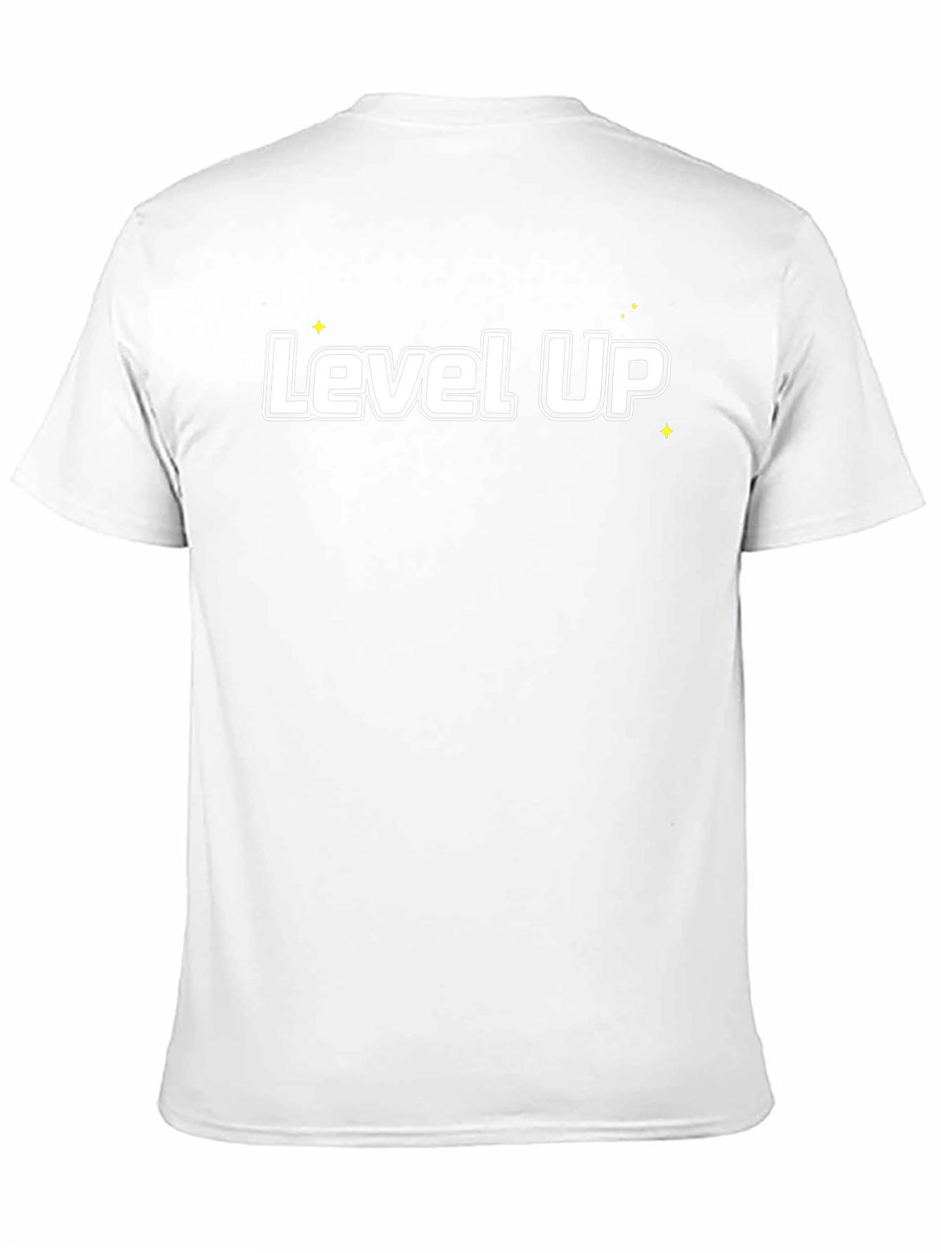 Level Up Graphic Print T-Shirt - Casual Gamer Style