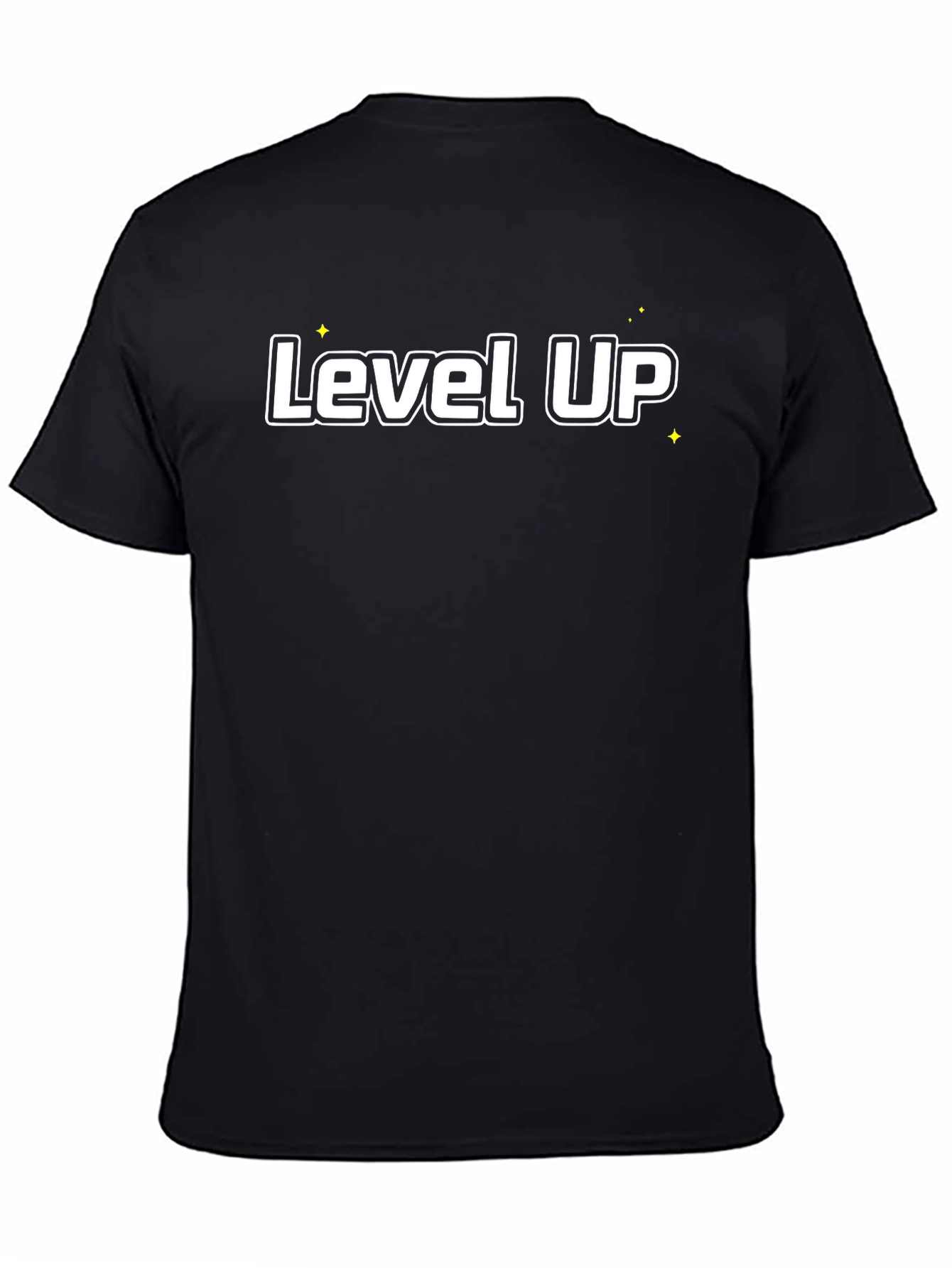 Level Up Graphic Print T-Shirt - Casual Gamer Style