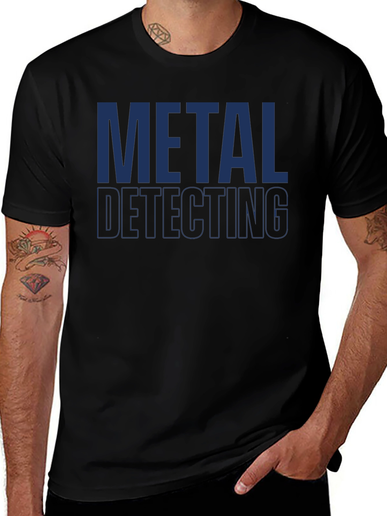 Metal Detecting Graphic T-Shirt - Detectorist Gift