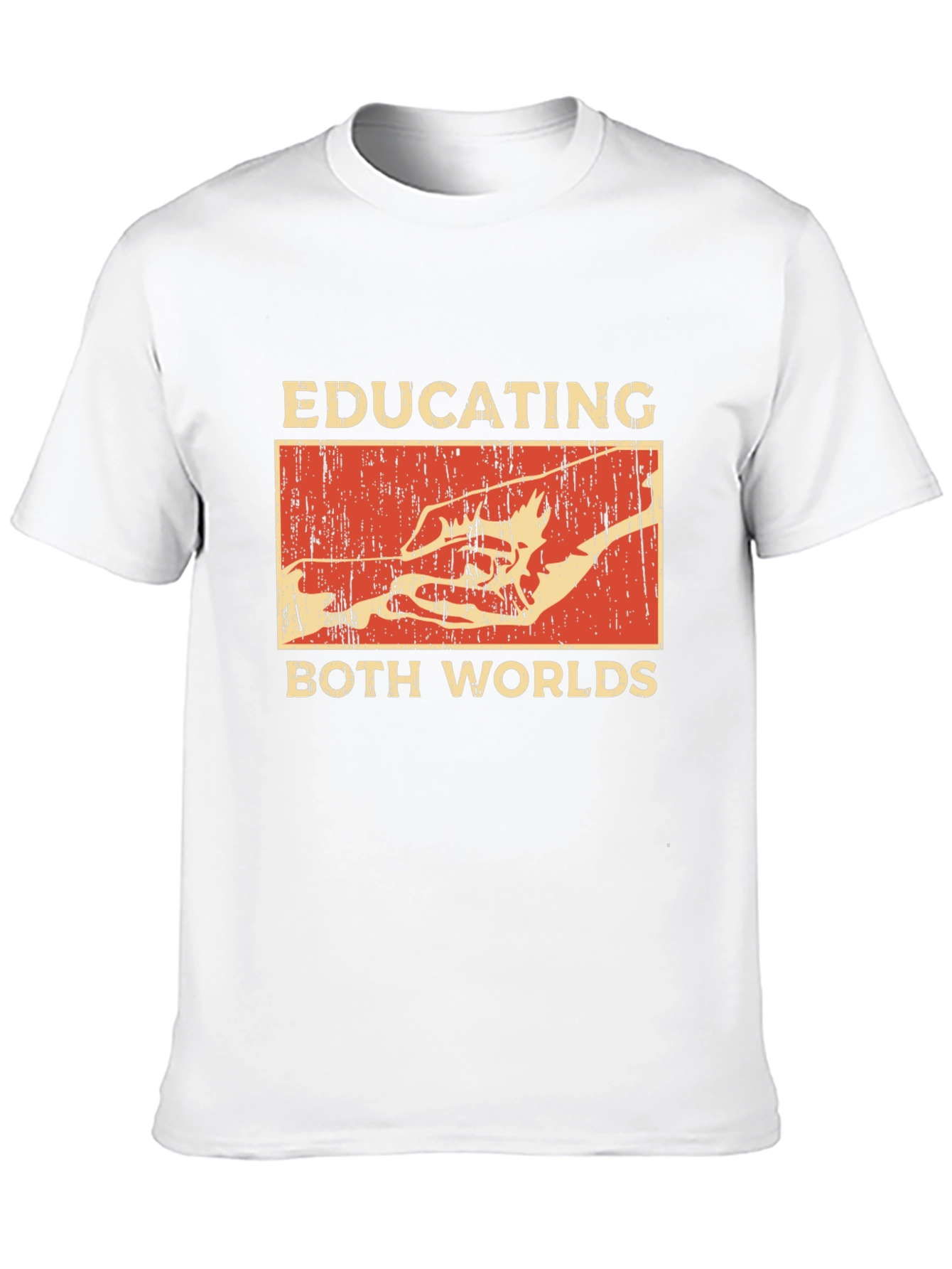 Educating Both Worlds Graphic T-Shirt