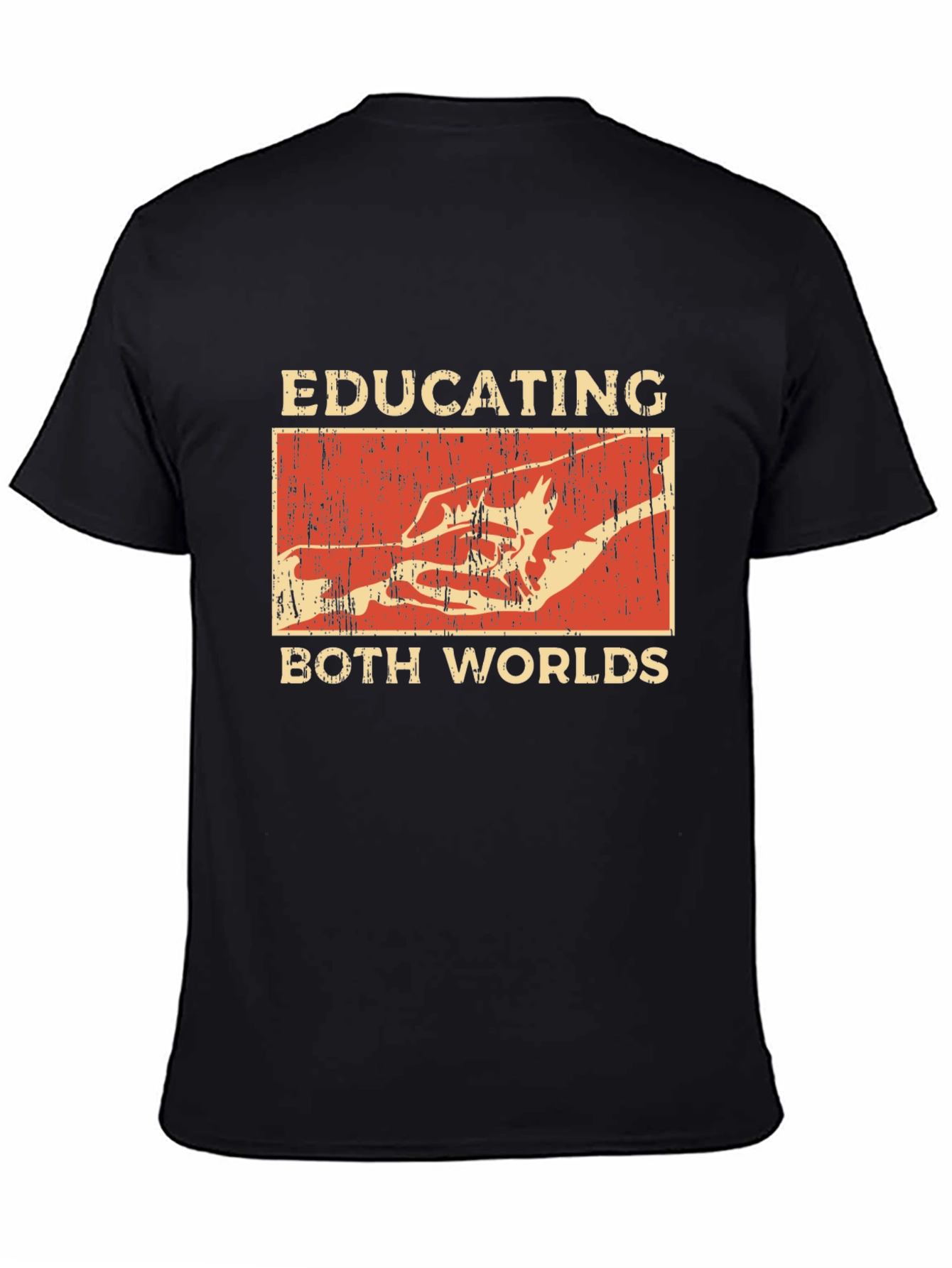 Educating Both Worlds Graphic T-Shirt