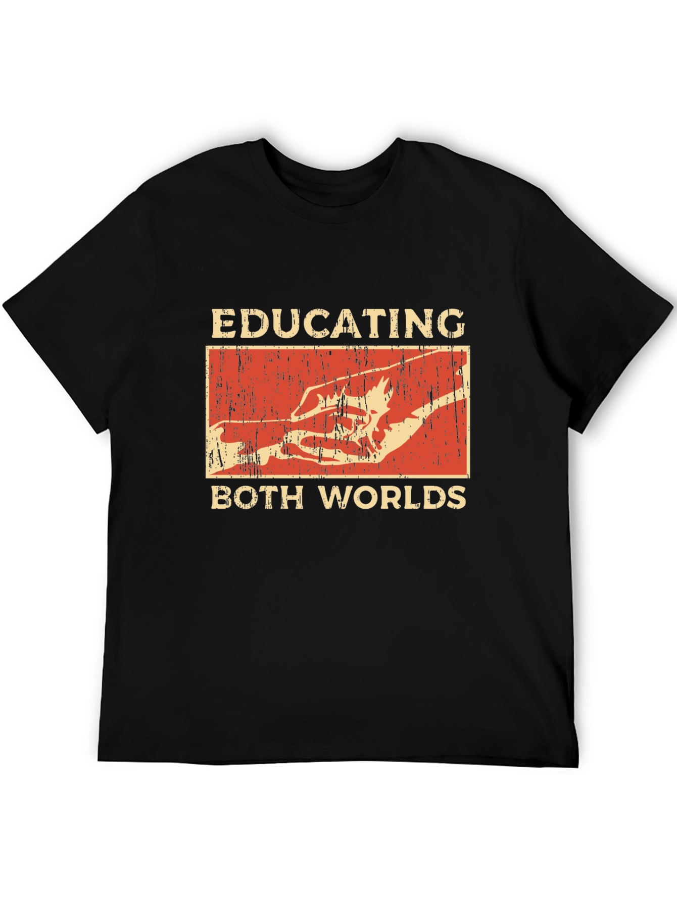 Educating Both Worlds Graphic T-Shirt