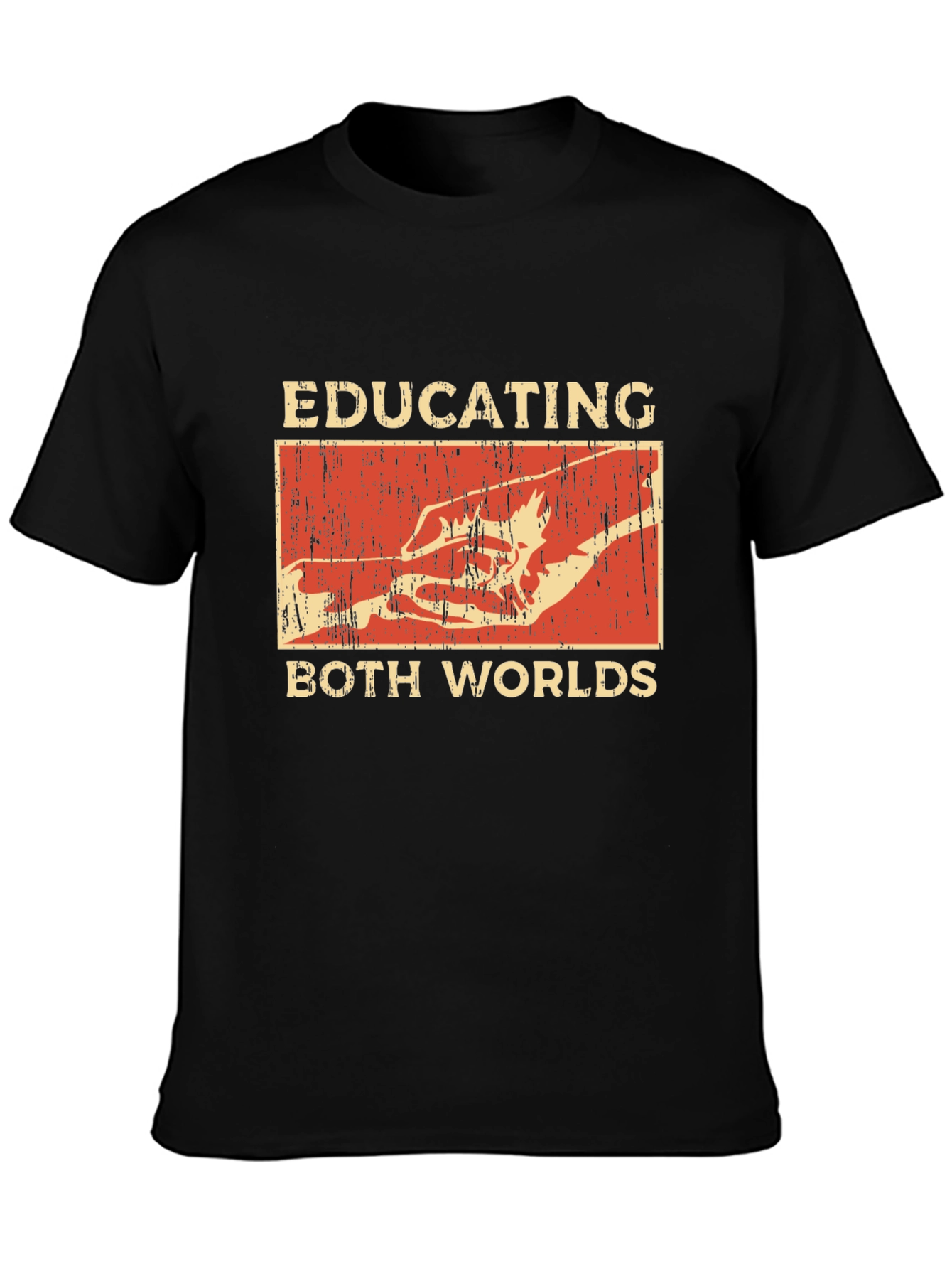 Educating Both Worlds Graphic T-Shirt