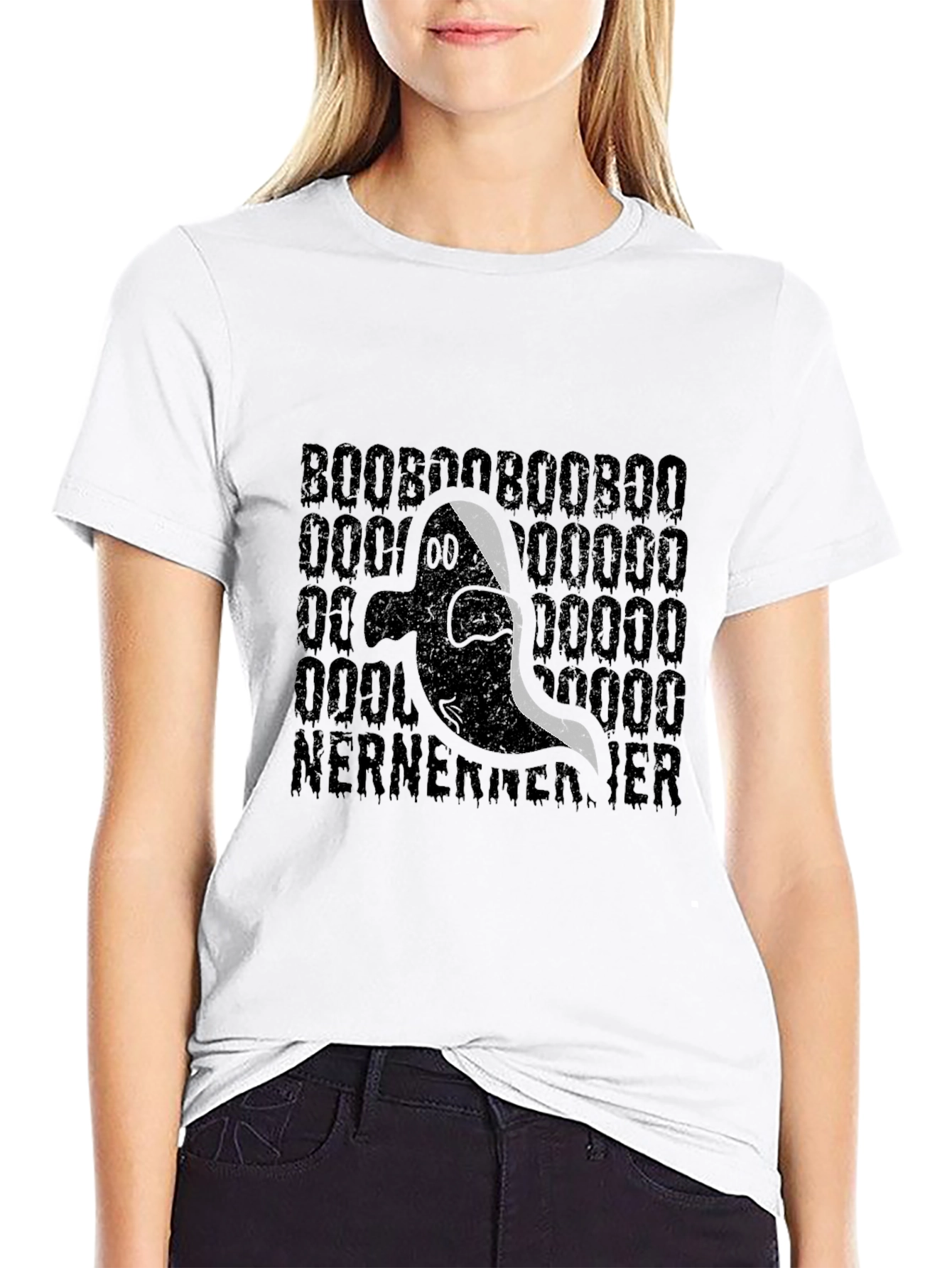 Boo Ner Boo Ghost Graphic T-Shirt