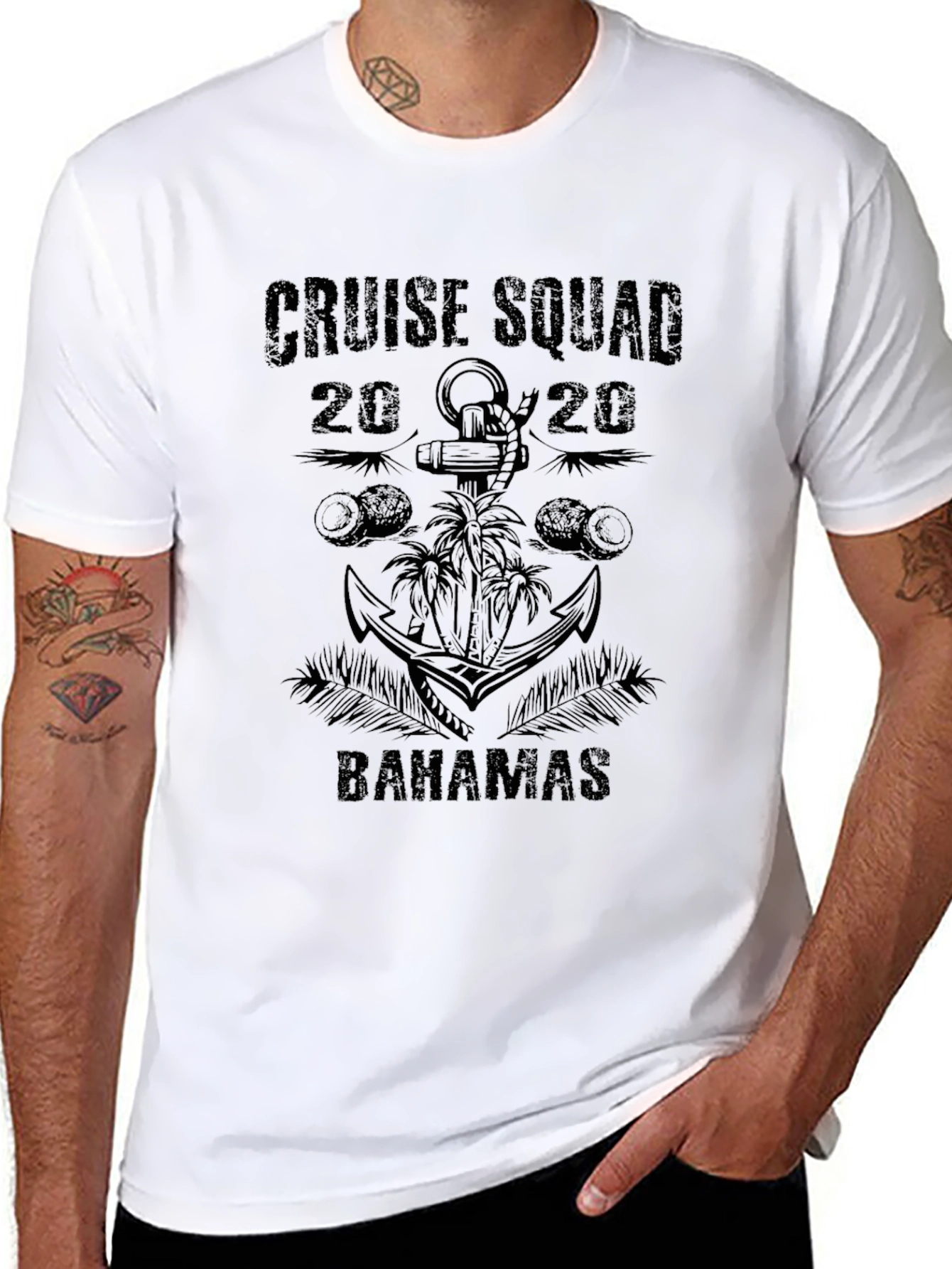 Cruise Squad 2020 Bahamas Graphic T-Shirt