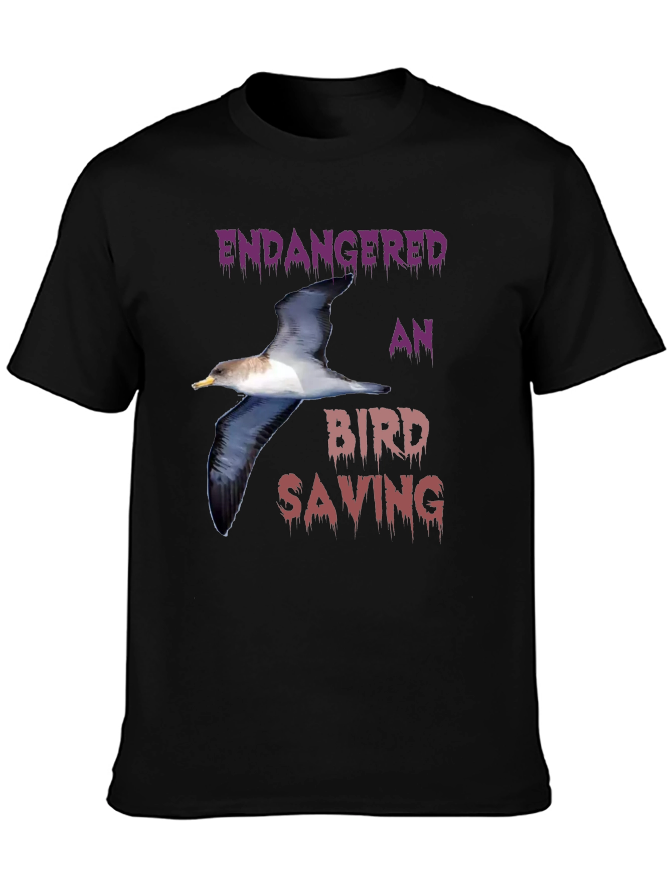 Endangered Bird Graphic T-Shirt