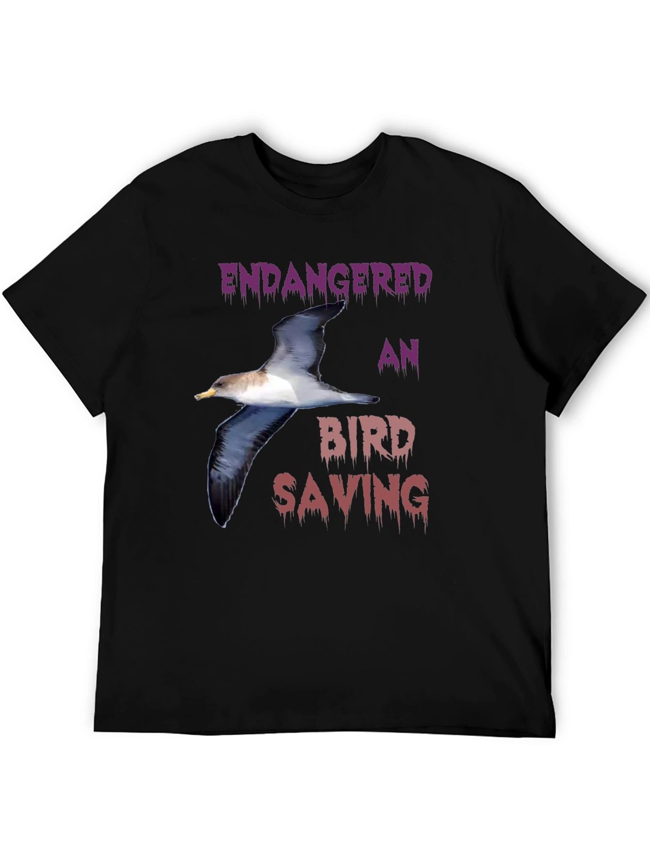 Endangered Bird Graphic T-Shirt