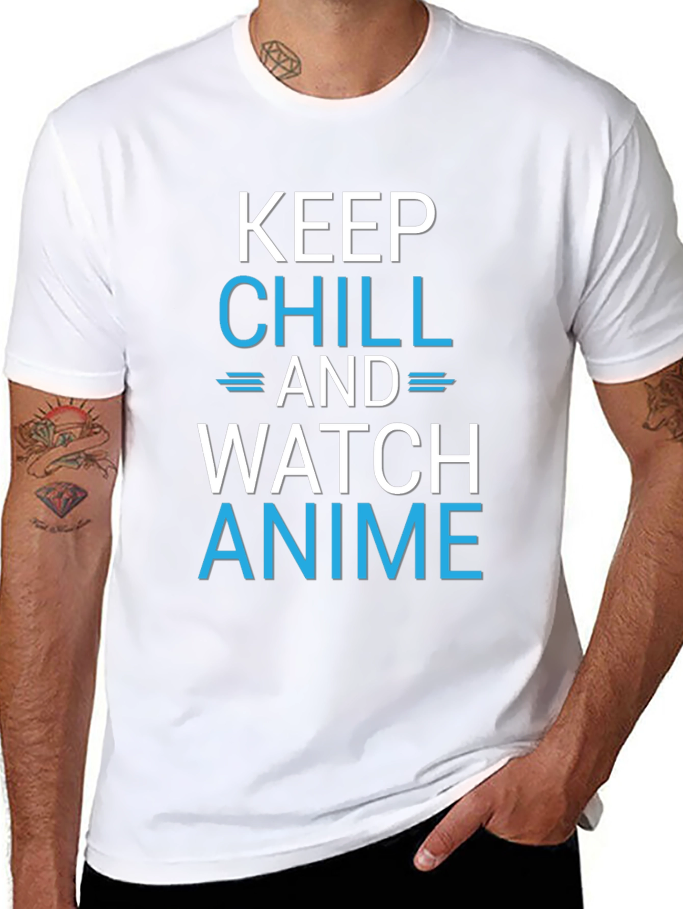 Keep Chill and Watch Anime T-Shirt