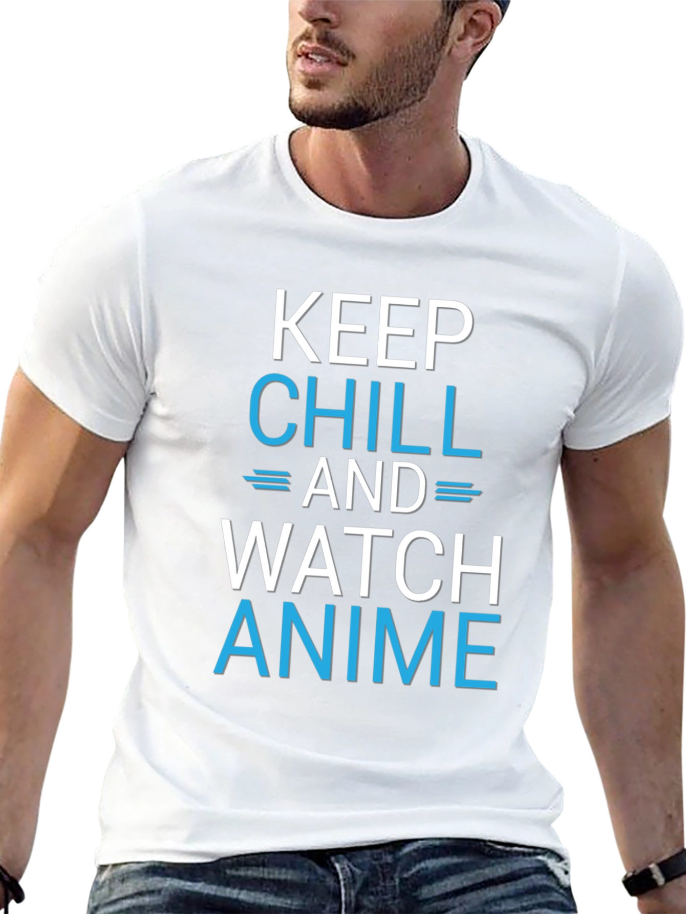 Keep Chill and Watch Anime T-Shirt