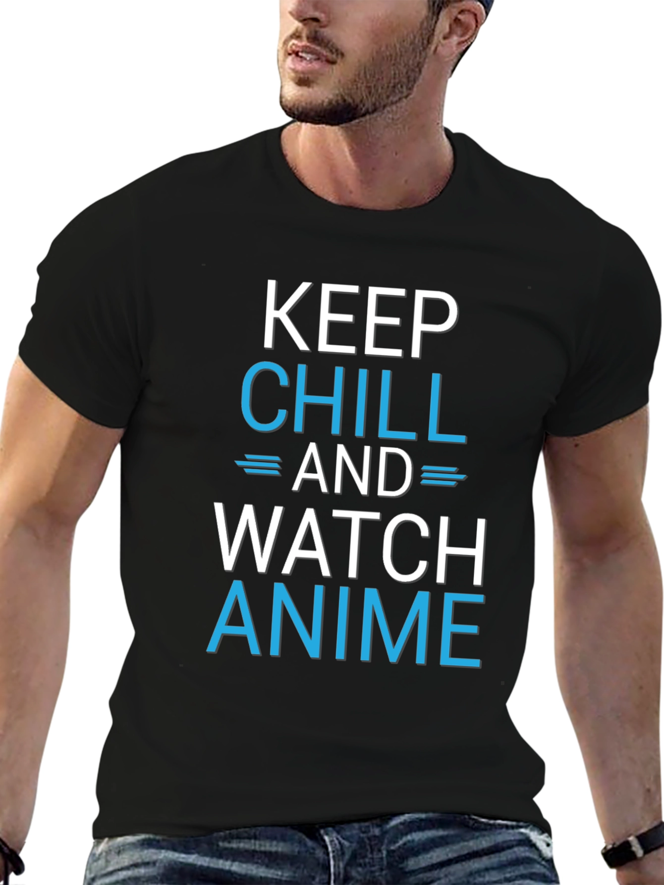 Keep Chill and Watch Anime T-Shirt