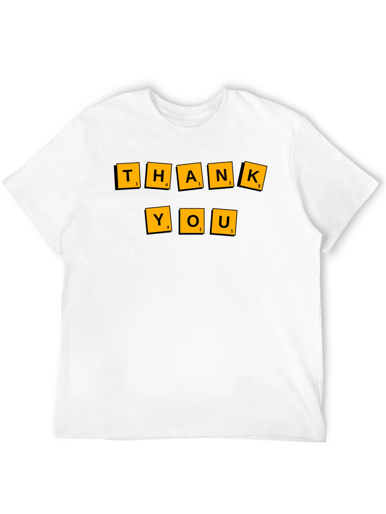 Scrabble Thank You Graphic Tee
