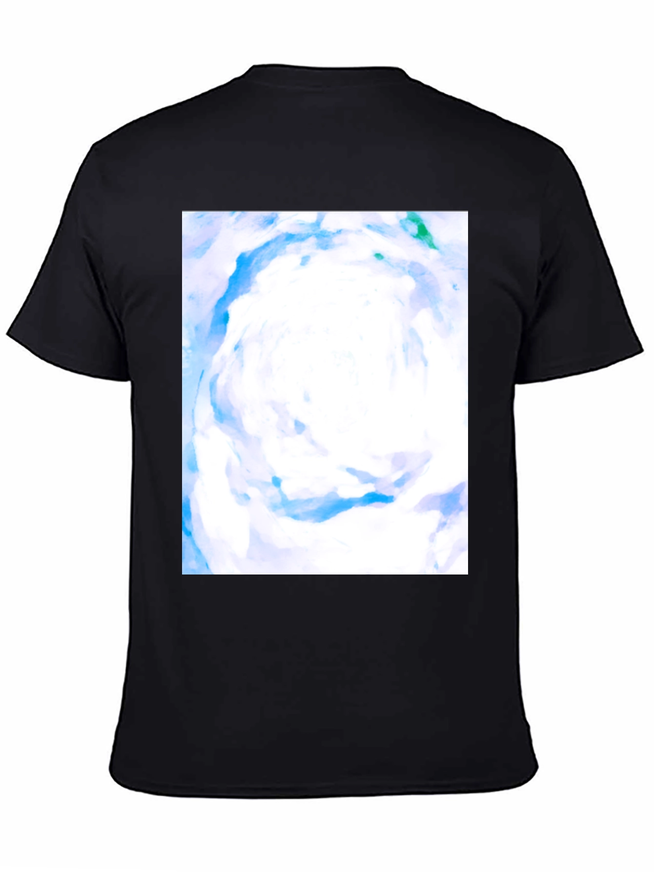 Abstract Art Black T-Shirt