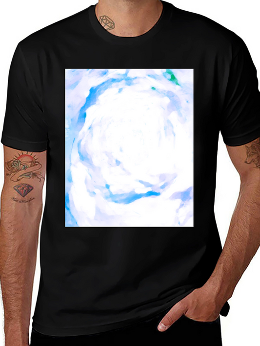 Abstract Art Black T-Shirt