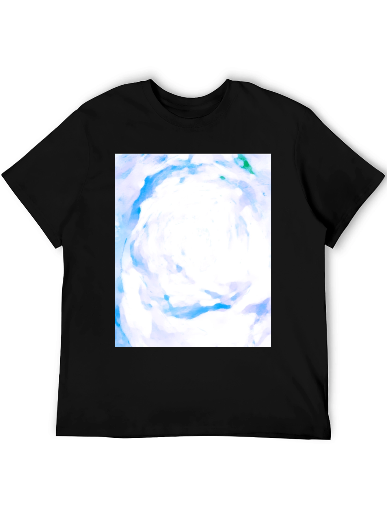 Abstract Art Black T-Shirt