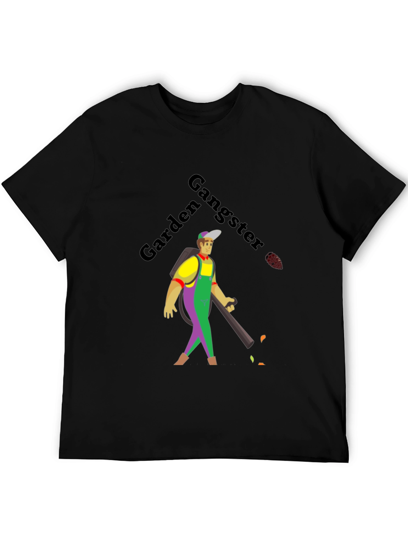 Garden Gangster Graphic Tee - Bold Humor Shirt