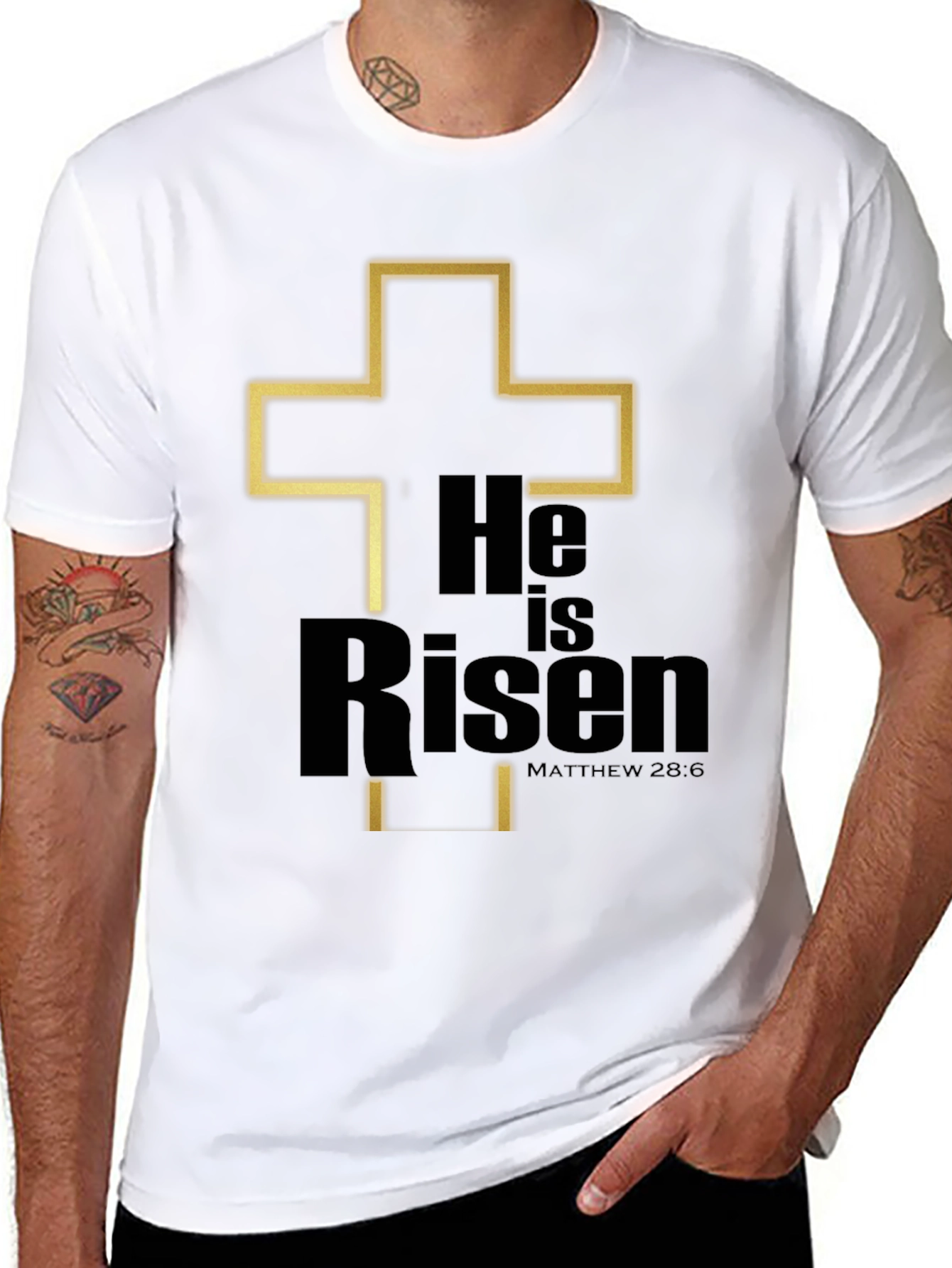 He is Risen Christian T-Shirt
