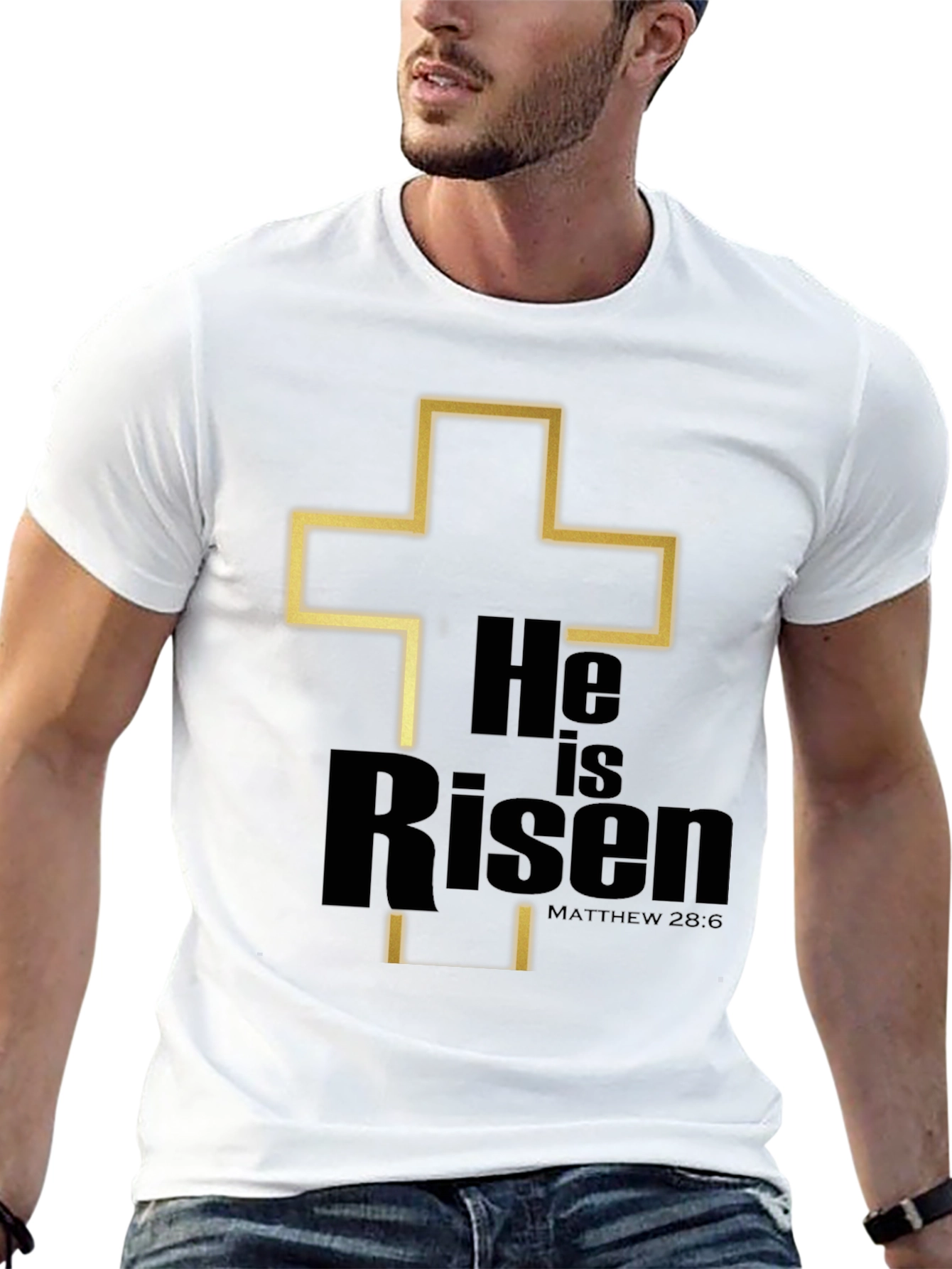 He is Risen Christian T-Shirt