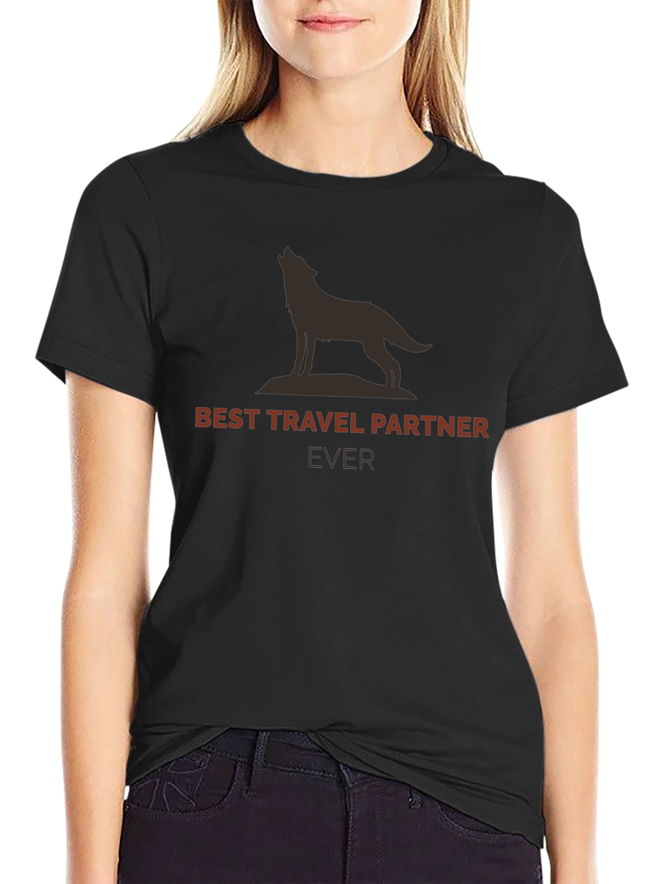 Travel Partner Wolf Graphic T-Shirt
