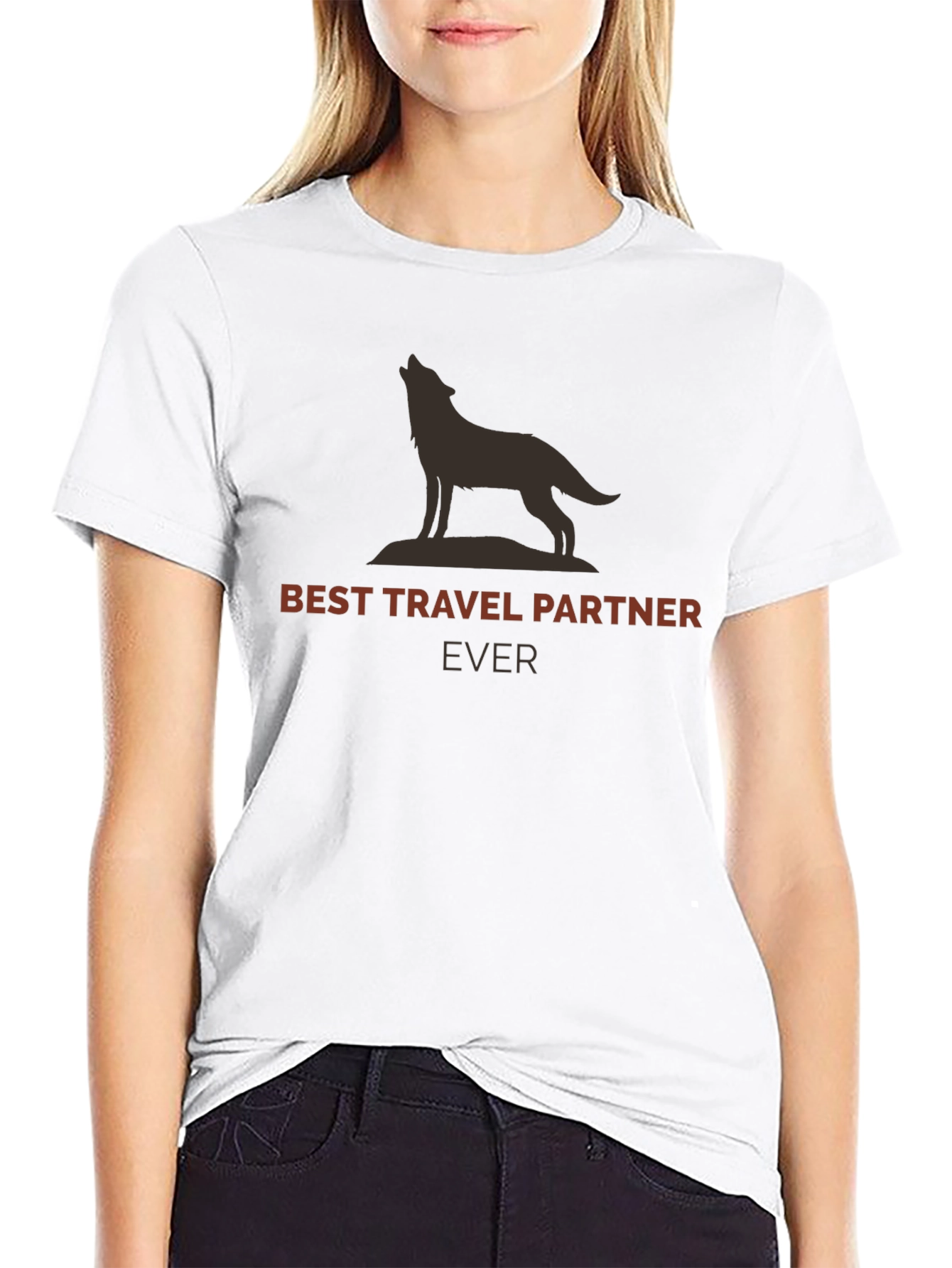 Travel Partner Wolf Graphic T-Shirt