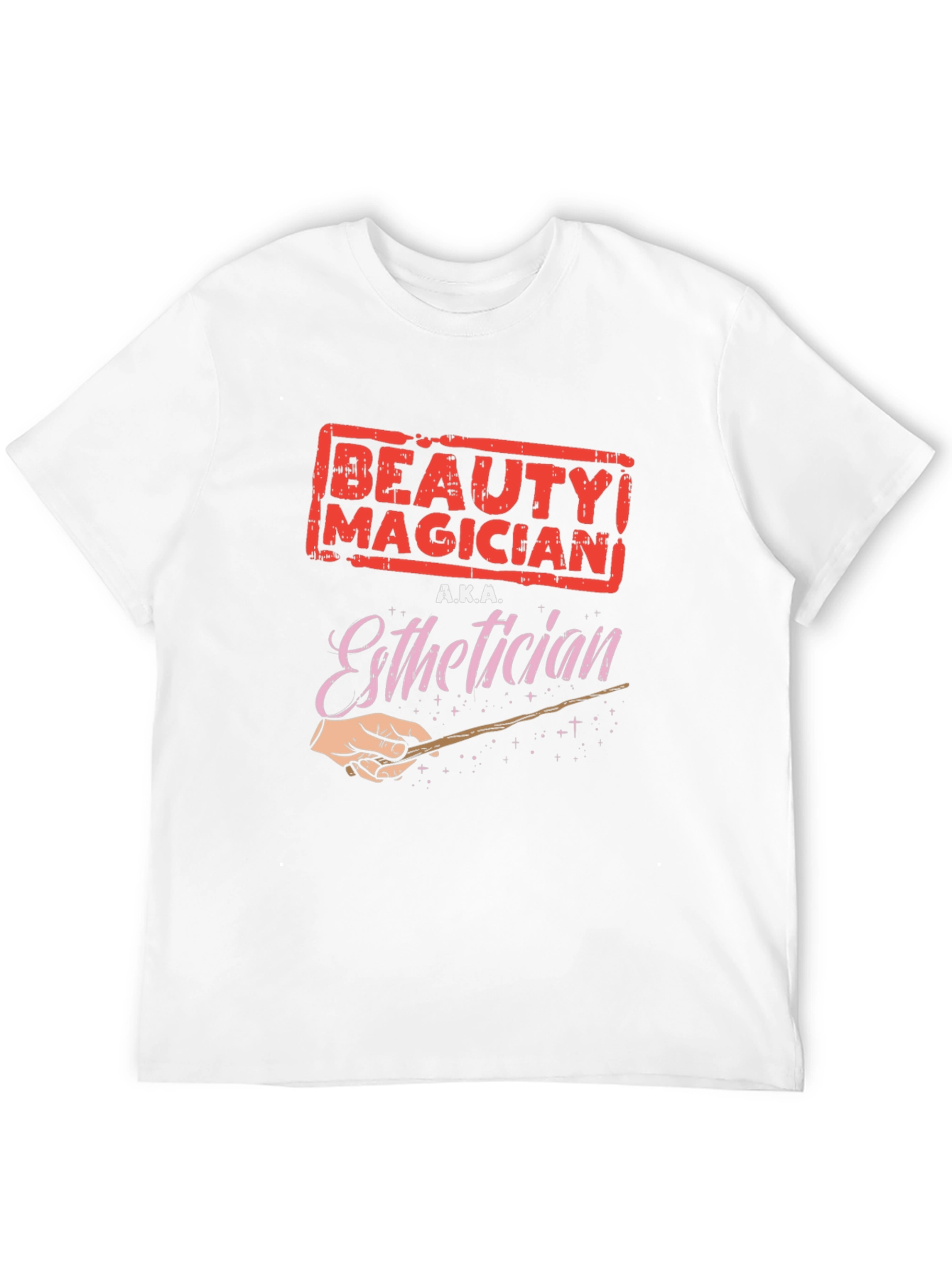 Beauty Magician Esthetician Black T-Shirt