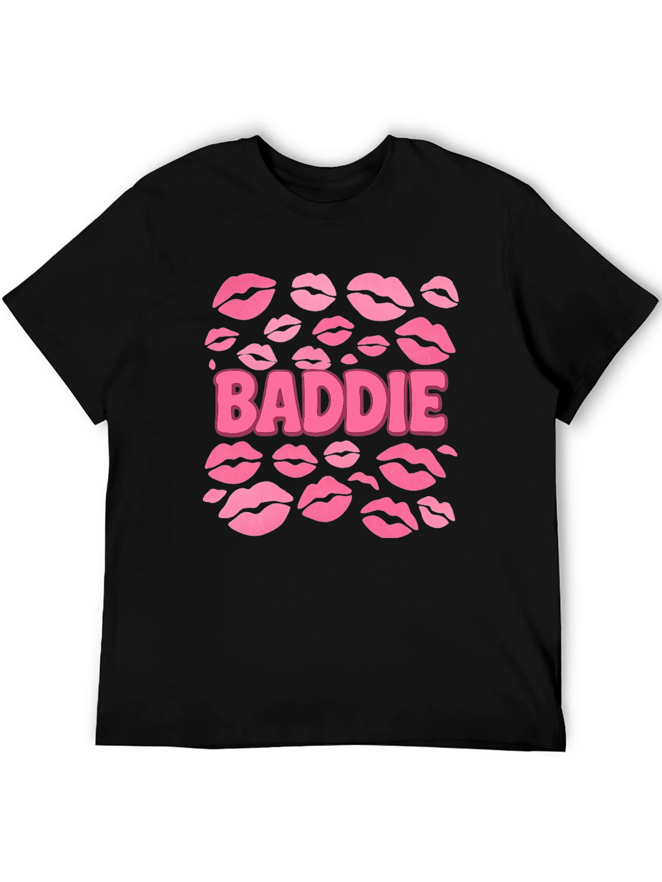 Baddie Lips Graphic Tee - Trendy Womens Fashion