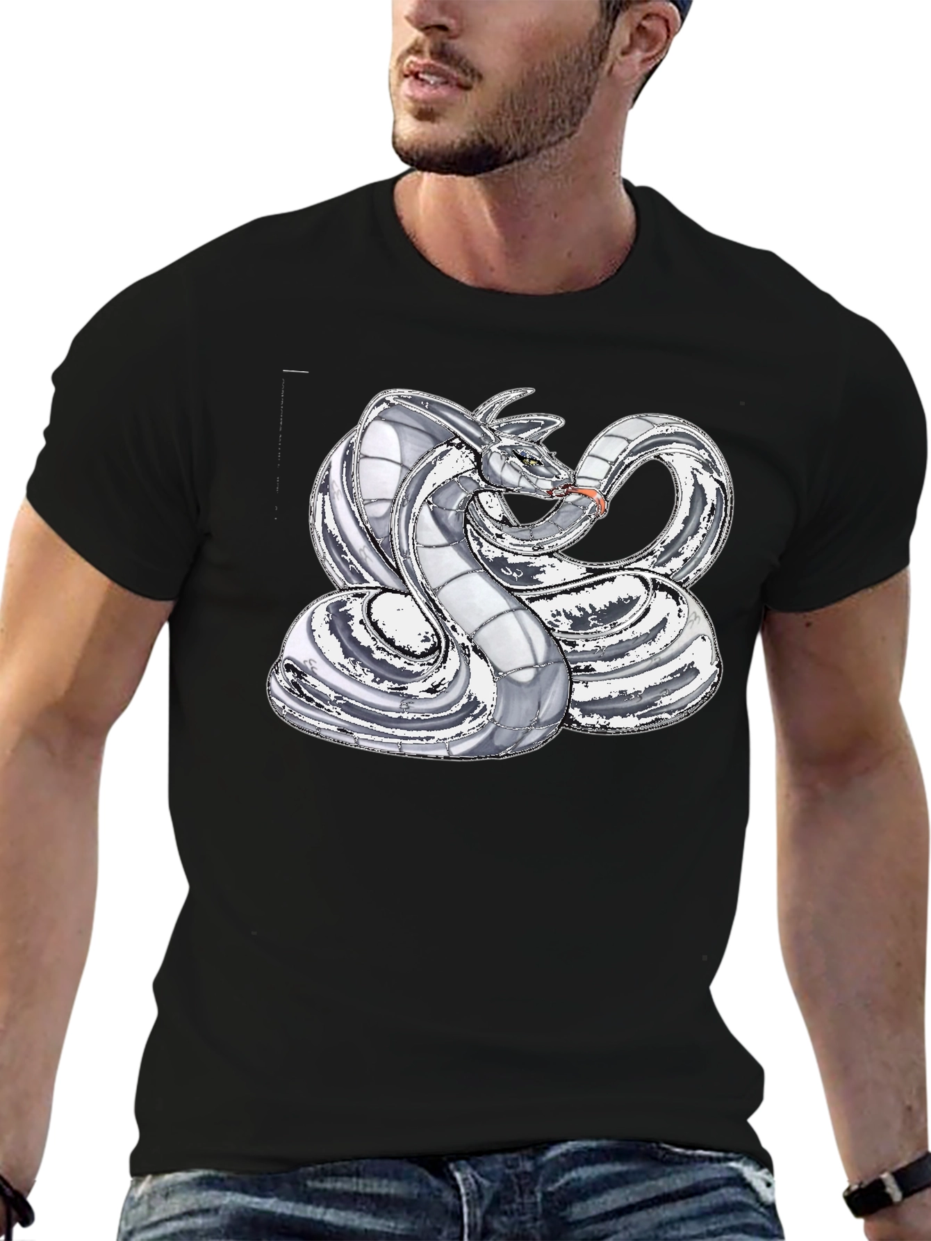 Cobra Graphic Tee - Mens Black T-Shirt