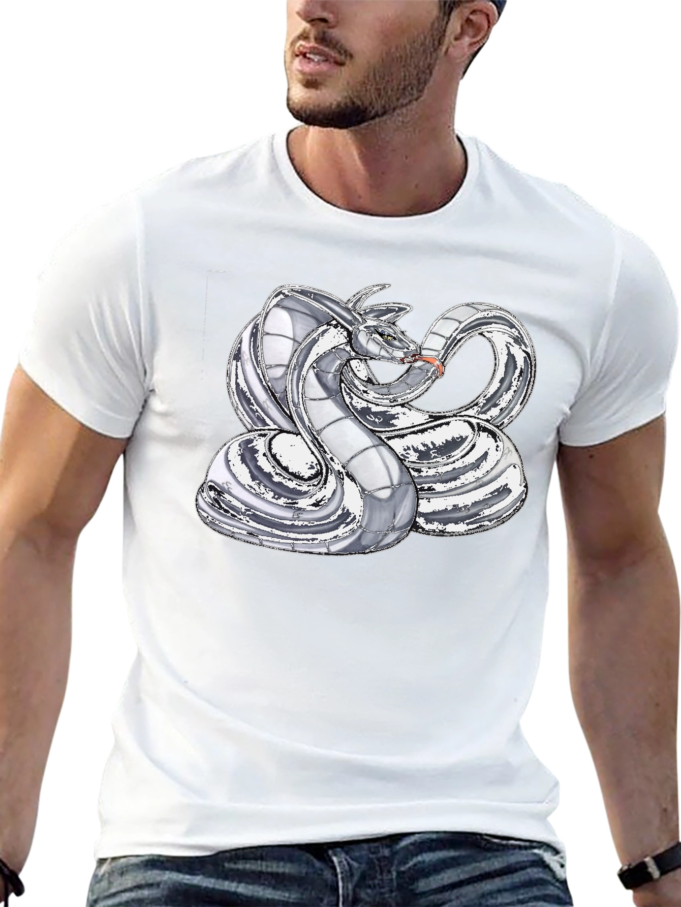 Cobra Graphic Tee - Mens Black T-Shirt