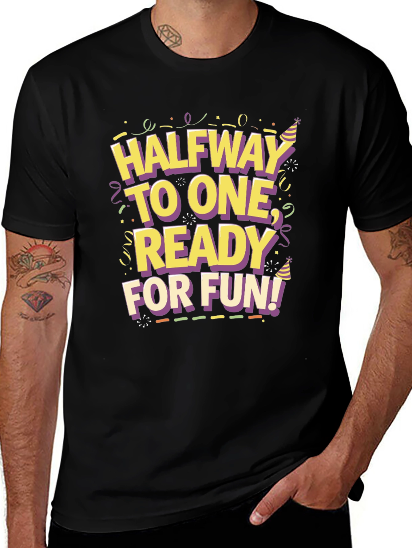 Halfway To One Ready For Fun! T-Shirt