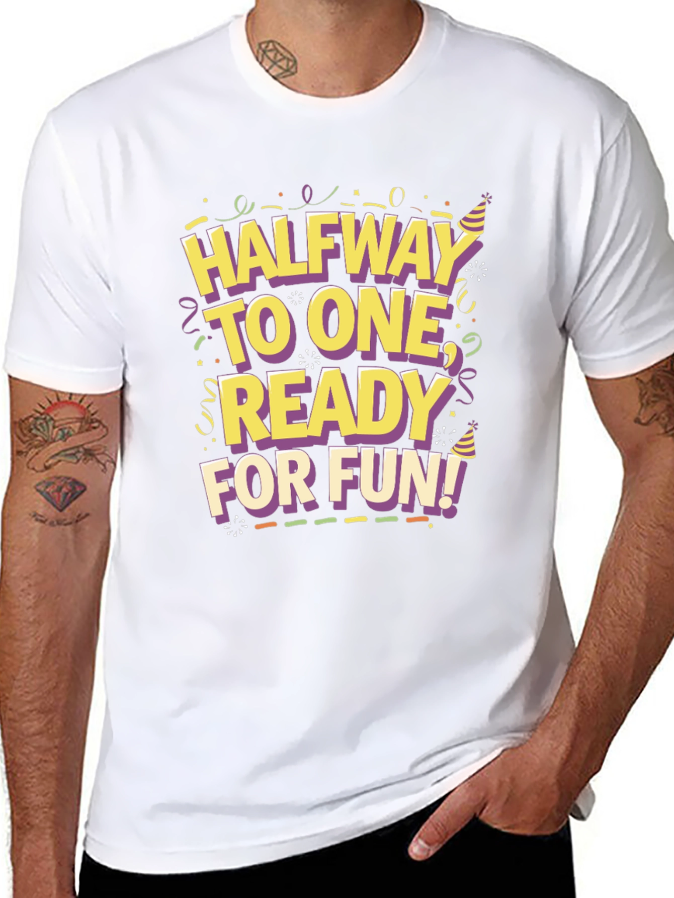 Halfway To One Ready For Fun! T-Shirt