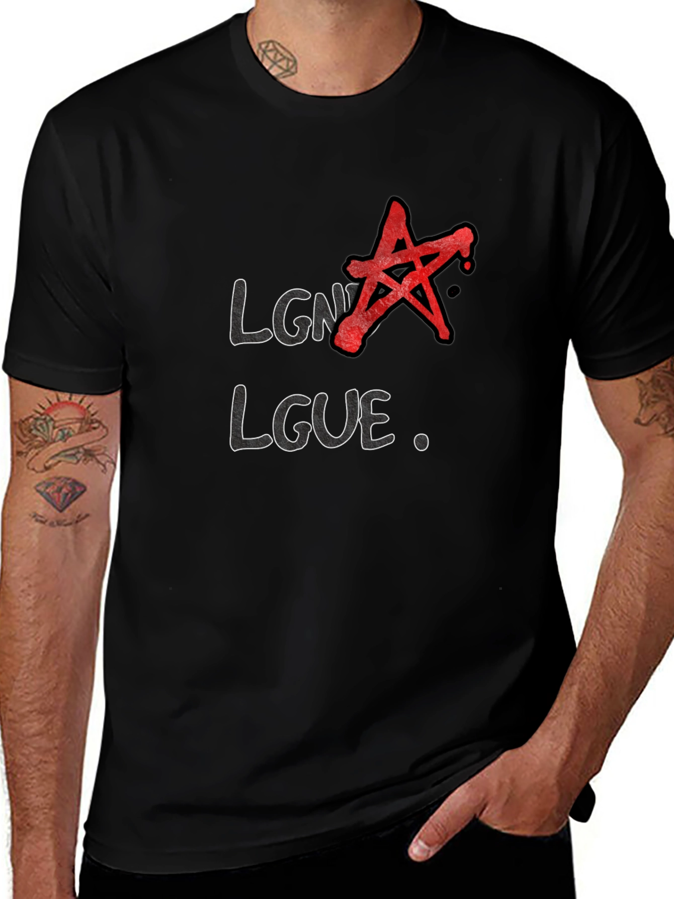 LGNT LGUE Graphic Tee - Black