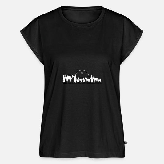 Nativity Holy Night T-Shirt crib Tees gift Idea
