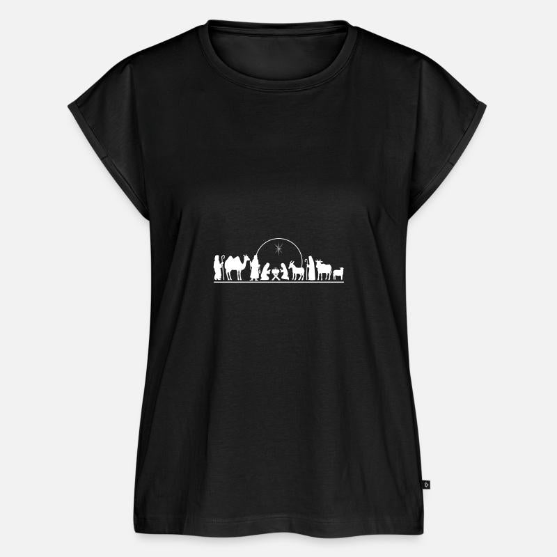 Nativity Holy Night T-Shirt crib Tees gift Idea