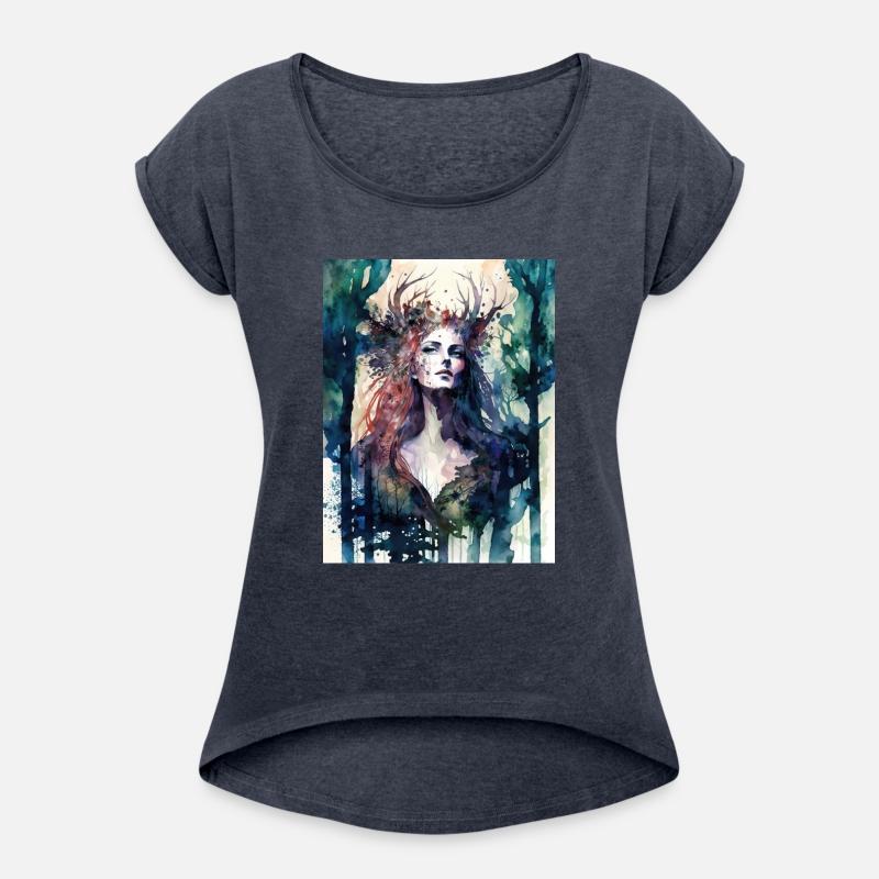 Nature Goddess - Woodland Witchy Forest Greenwoman