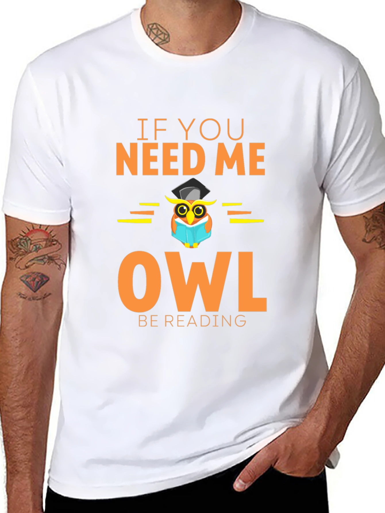 Owl Be Reading T-Shirt