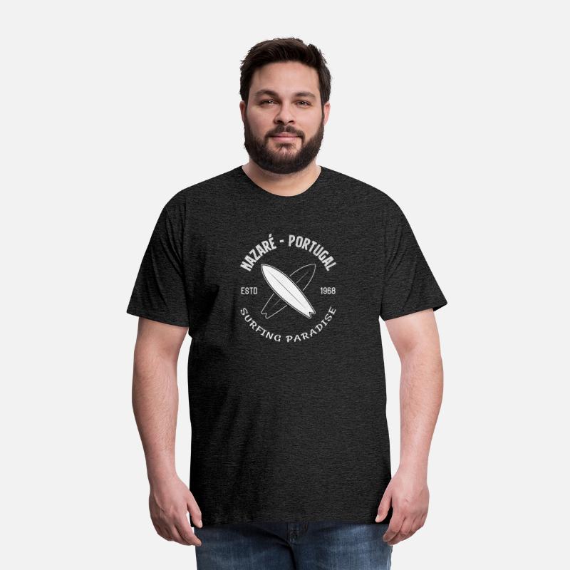 Nazare Surf Surfing Portugal Surfer Praia Do Norte