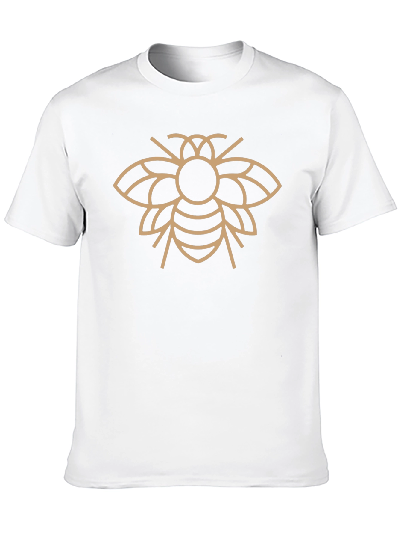 Bee Graphic Tee - Stylish Black T-Shirt