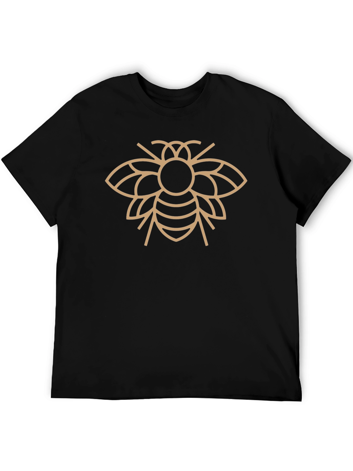 Bee Graphic Tee - Stylish Black T-Shirt
