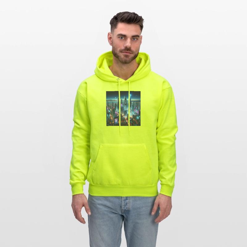 Neon Metropolis A Vision of Future Skies