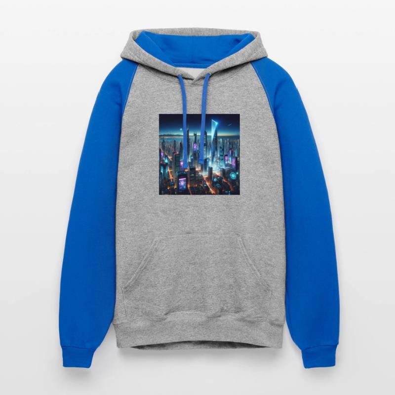 Neon Metropolis A Vision of Future Skies